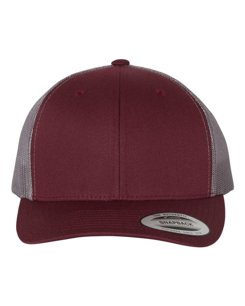 Maroon/Grey